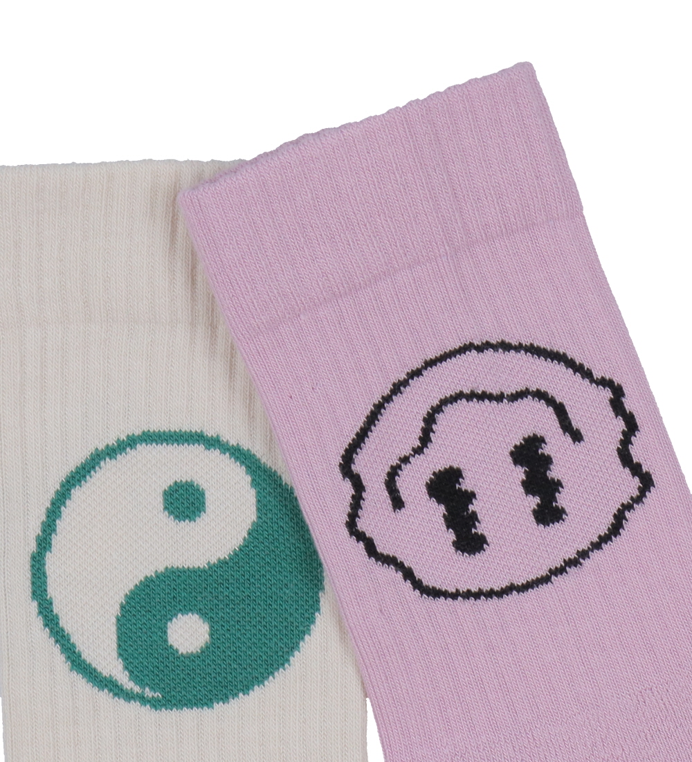 Molo Strømper - 2-pak - Norman - Pink Lavender