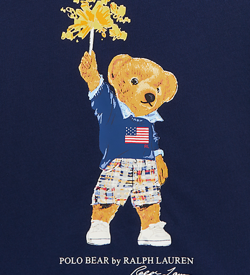 Polo Ralph Lauren T-shirt - Navy m. Bamse