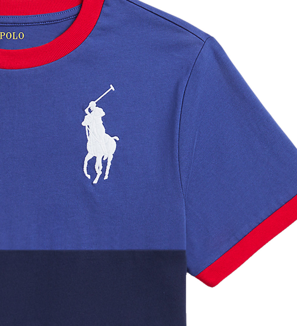 Polo Ralph Lauren T-shirt - Ringer - Bright Navy