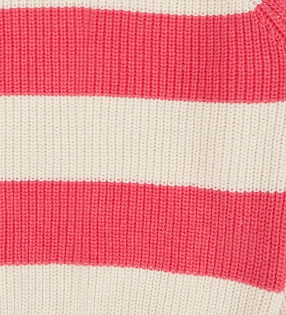 The New Bluse - Strik - Rib - TnOlly - Geranium