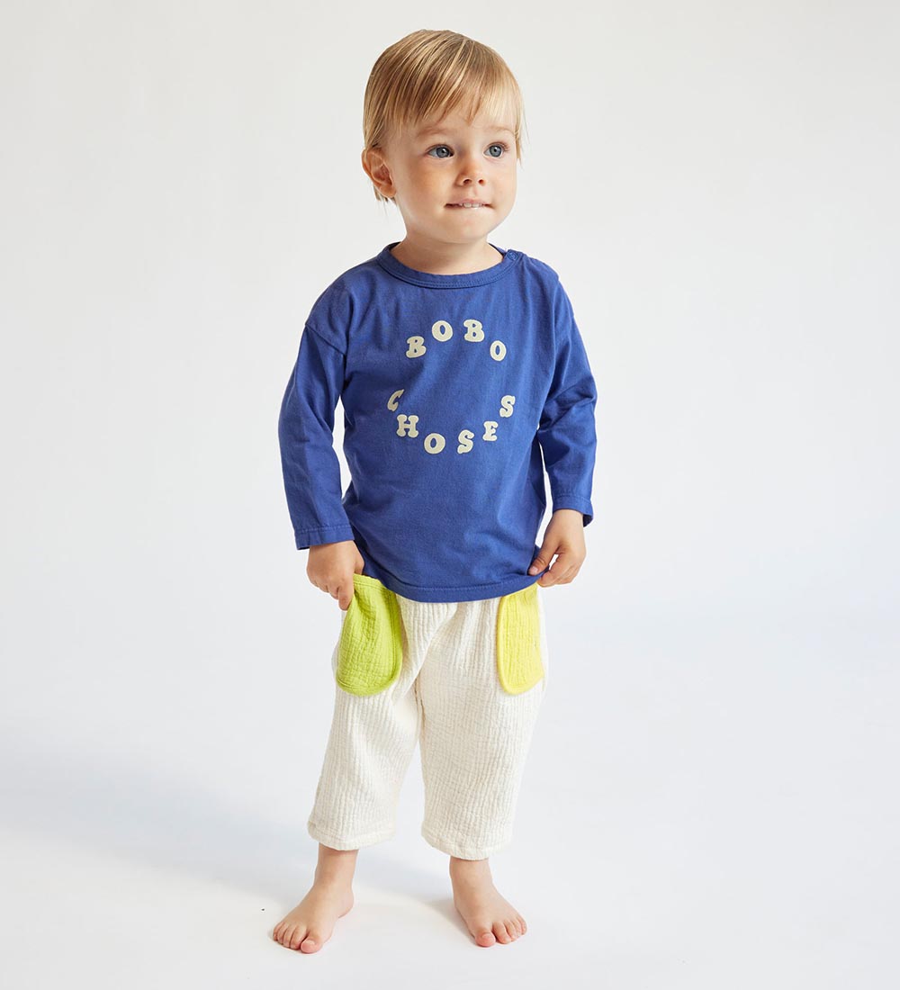 Bobo Choses Bluse - Circle - Navy Blue