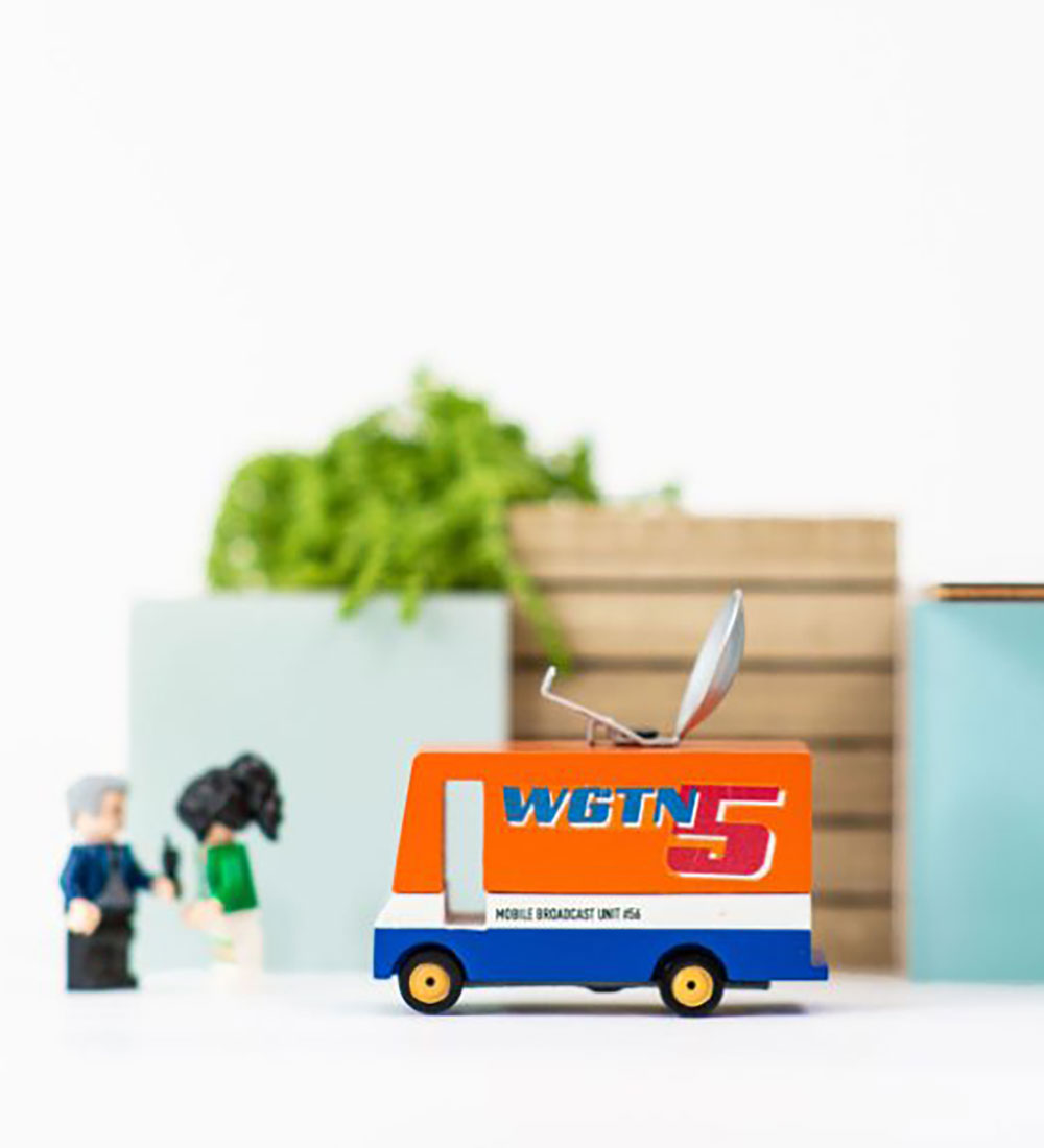 Candylab Bil - 8,4 cm - News Van - F703