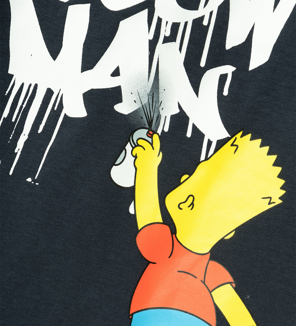 Name It T-Shirt - NkmMilas Simpsons - India Ink