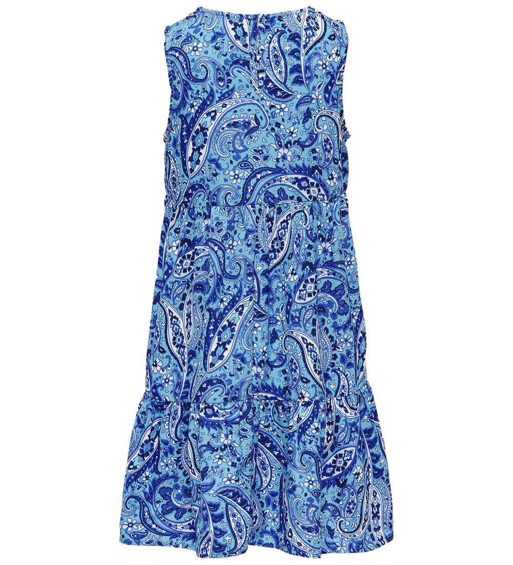 Kids Only Kjole - KogThea - Cloud Dancer/Coastal Paisley