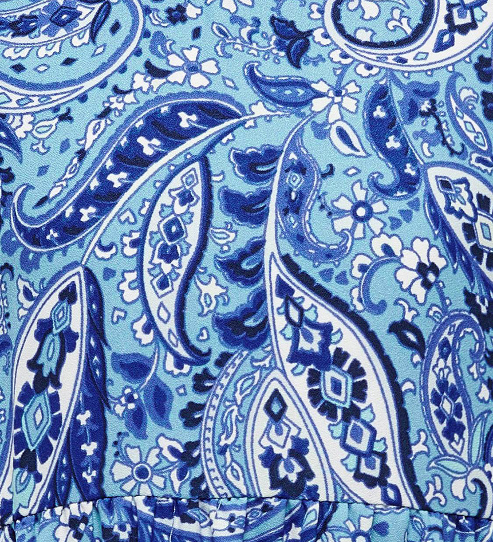 Kids Only Kjole - KogThea - Cloud Dancer/Coastal Paisley