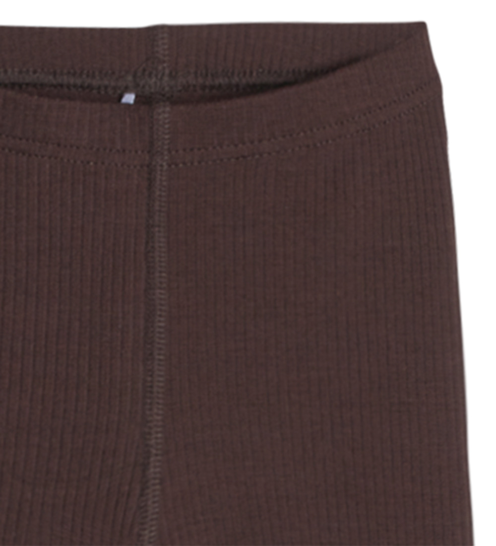 Hust and Claire Leggings - Rib - Uld - Lee - Java