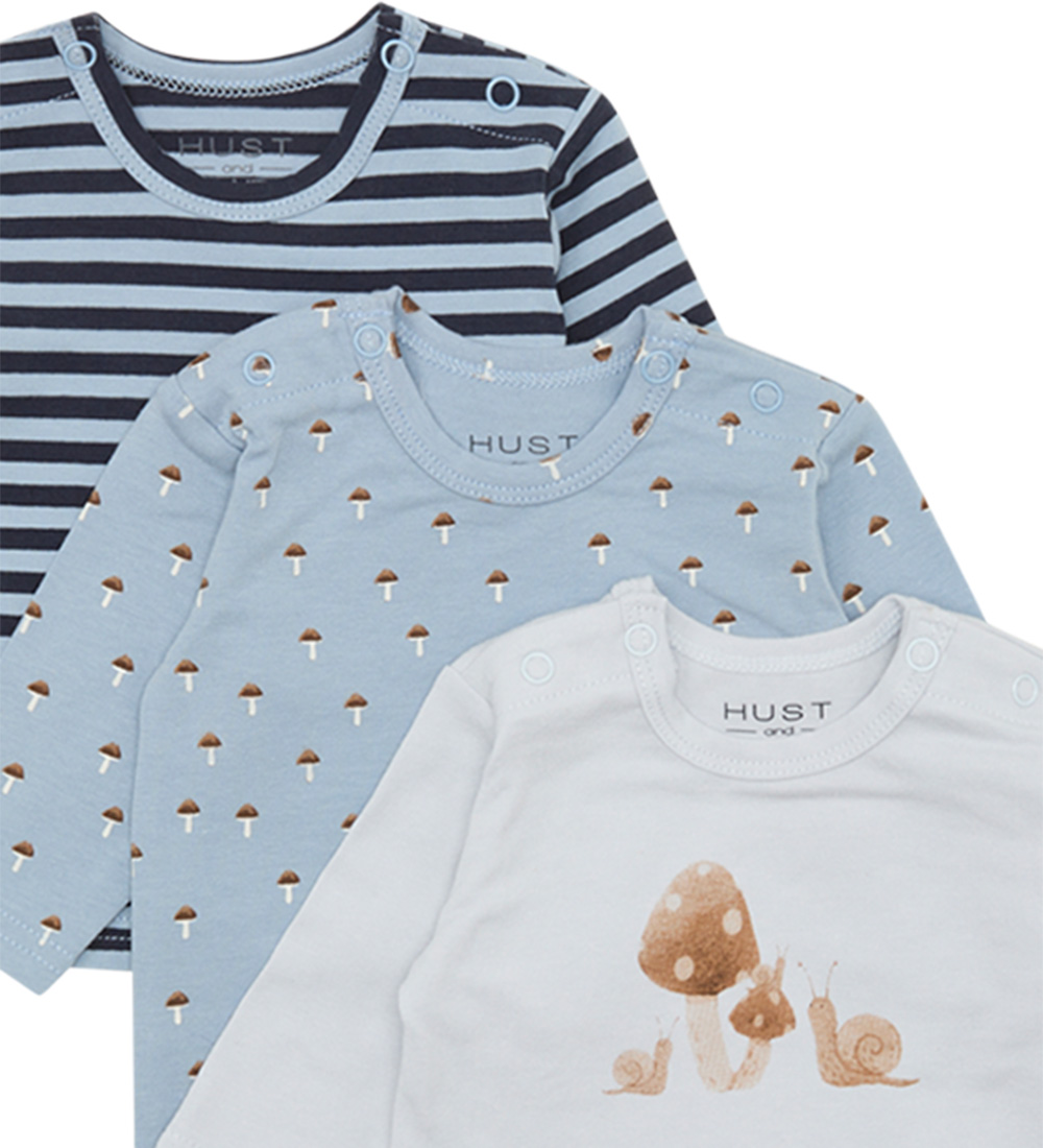 Hust and Claire Bluse - 3-pak - Amar - A Bit Blue