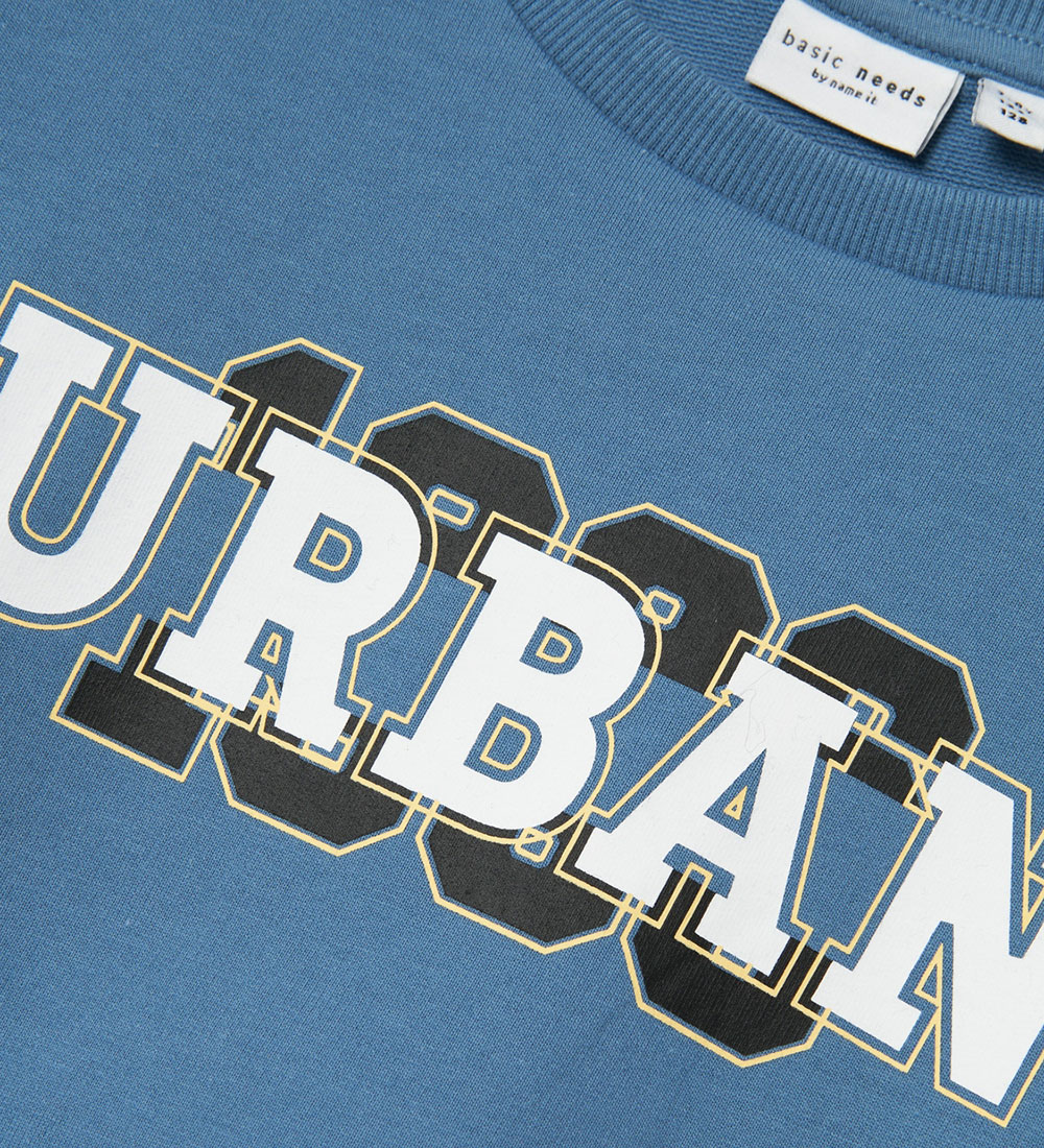 Name It Sweatshirt - NkmVildar - Coronet Blue/Urban