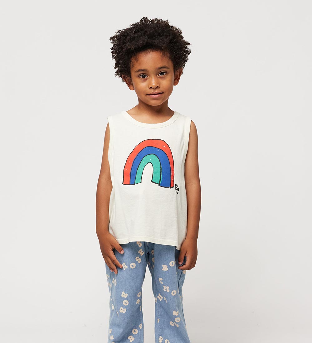 Bobo Choses Tanktop - Rainbow - Offwhite