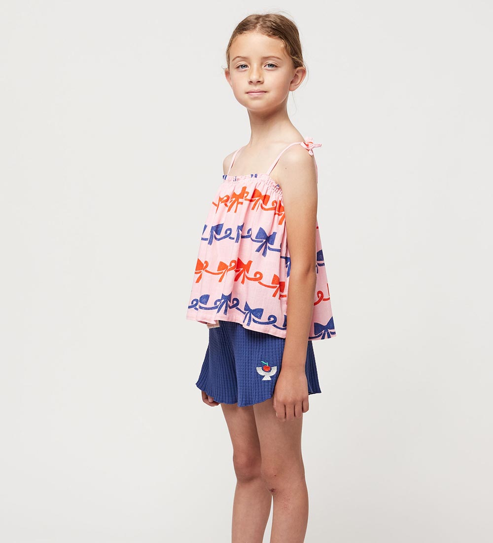 Bobo Choses Top - Ribbon Bow - Pink