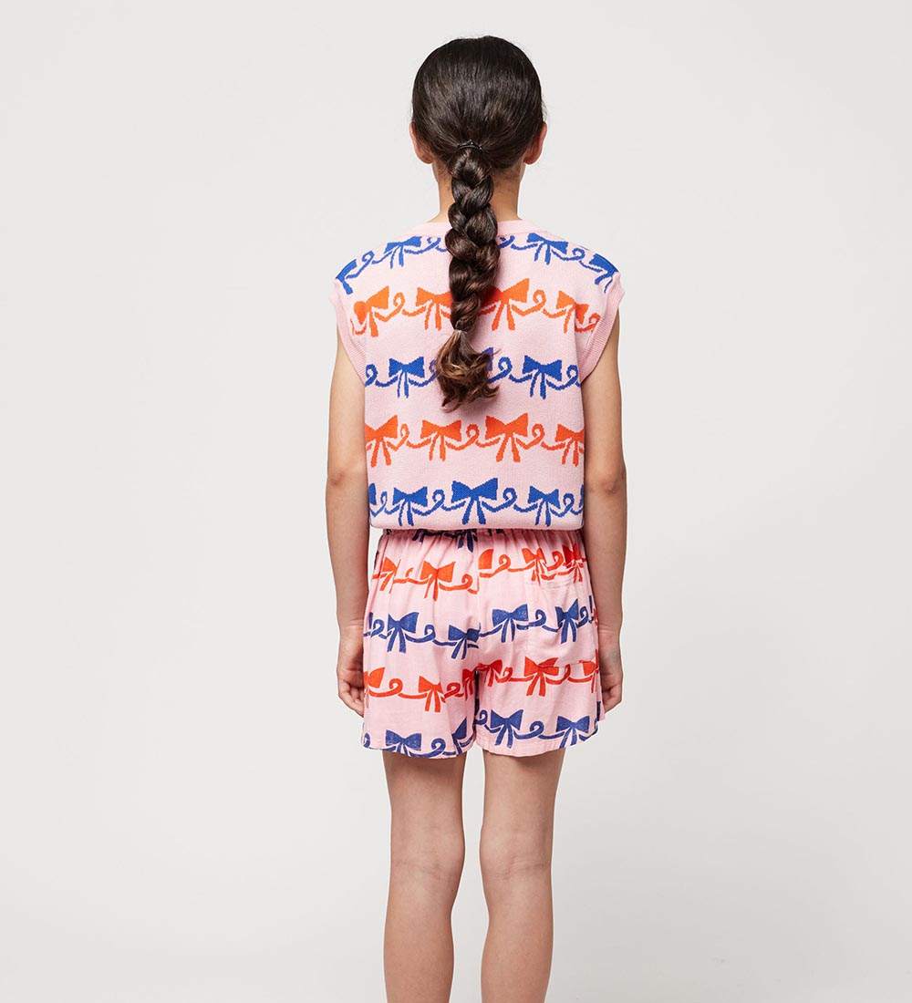Bobo Choses Shorts - Viskose/Hør - Ribbon Bow - Pink