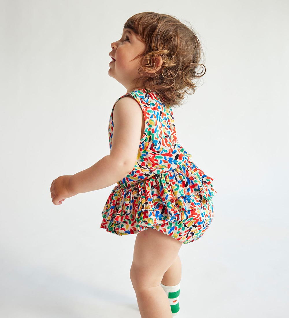 Bobo Choses Sommerdragt - Viskose - Confetti - Multicolor