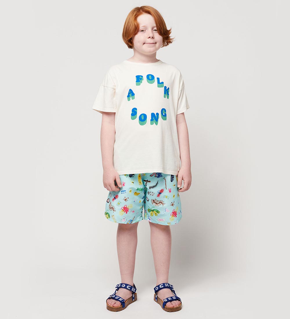 Bobo Choses Badeshorts - UV50+ - Funny Insects - Bermuda - Aqua