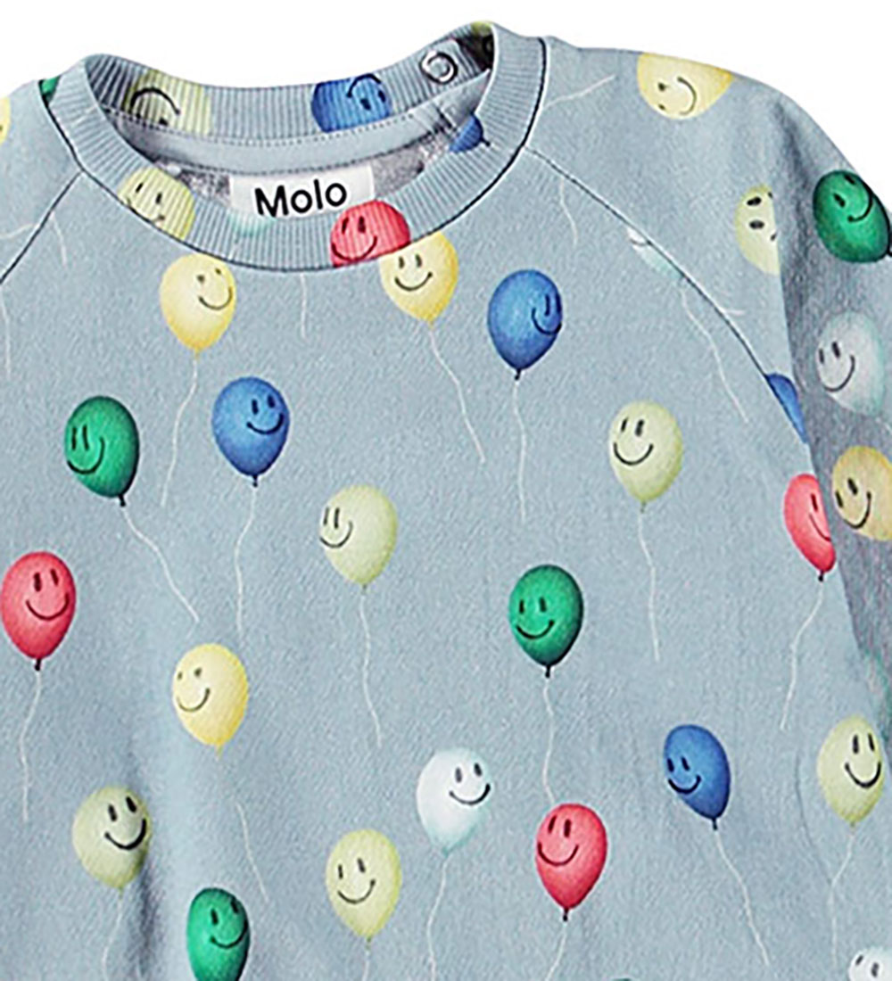 Molo Sweatshirt - Disc - Smiling Balloons