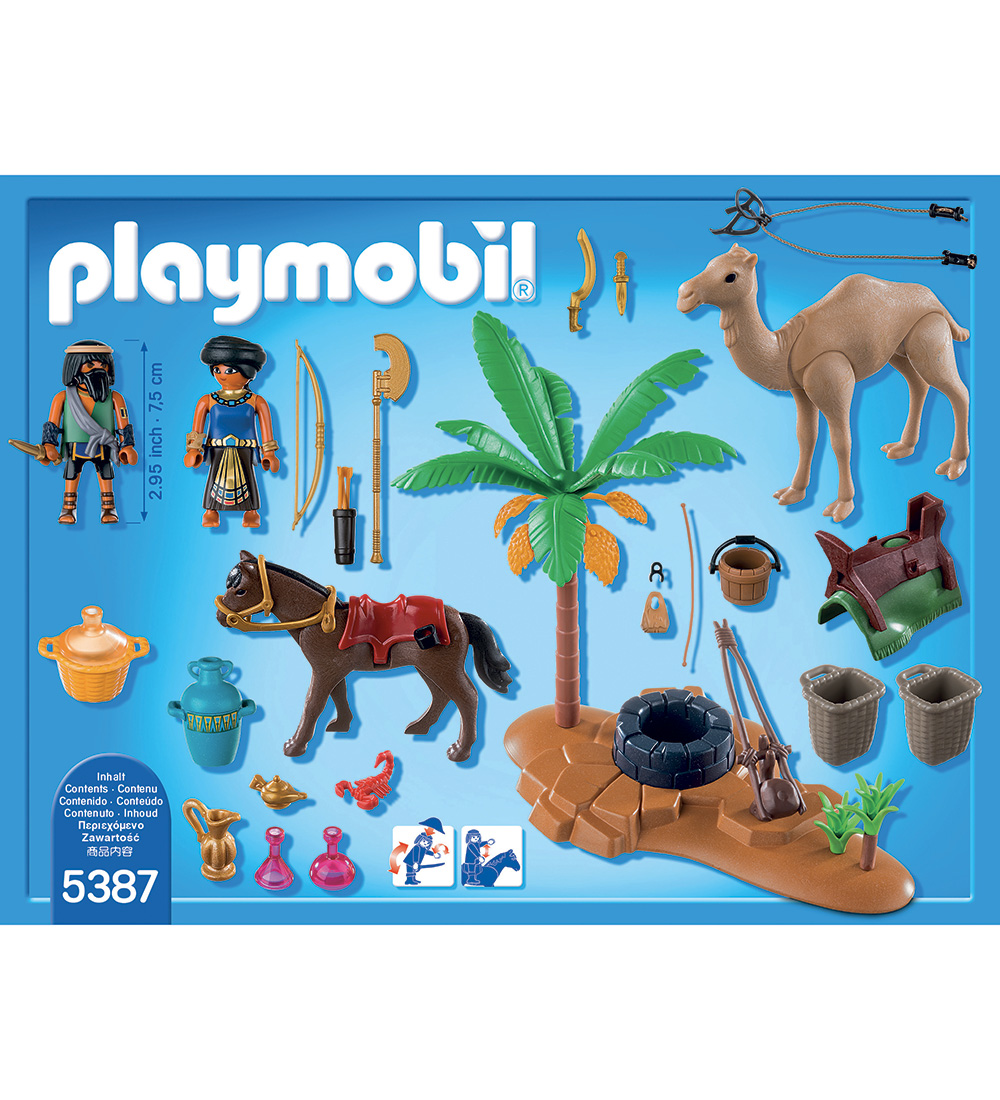 Playmobil History - Gravplyndrernes Lejr - 5387 - 57 Dele