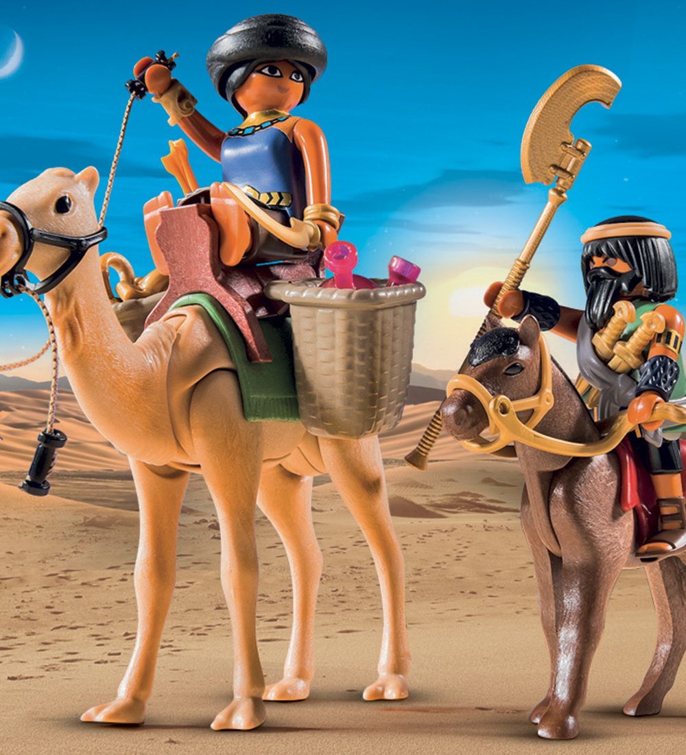 Playmobil History - Gravplyndrernes Lejr - 5387 - 57 Dele