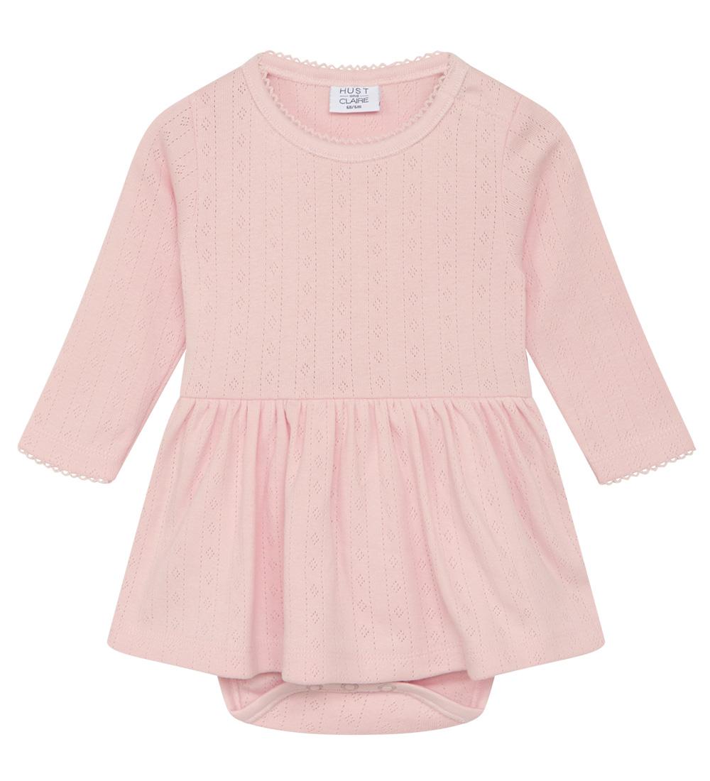 Hust and Claire Kjolebody l/æ - Dijana - Icy Pink m. Hulmønster