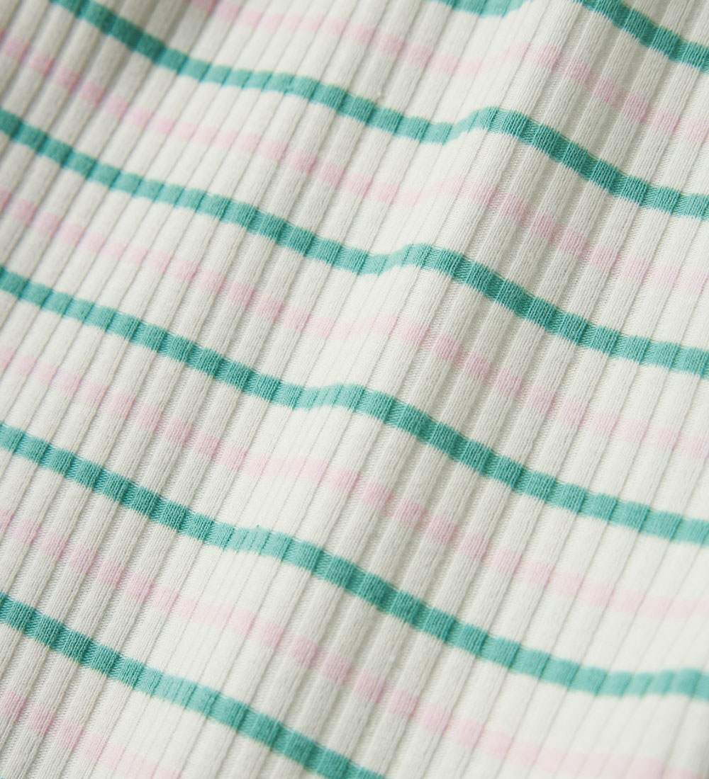 Name It Bluse - Rib - NkfVemma - Jet Stream/Wasabi/Festival Bloo