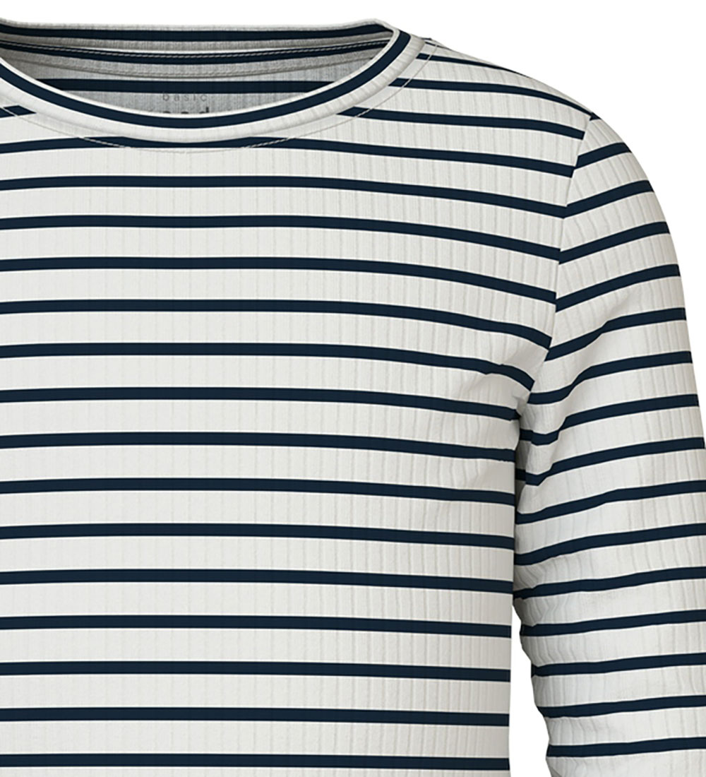 Name It Bluse - Rib - NkfVemma - Jet Stream/Dark Sapphire
