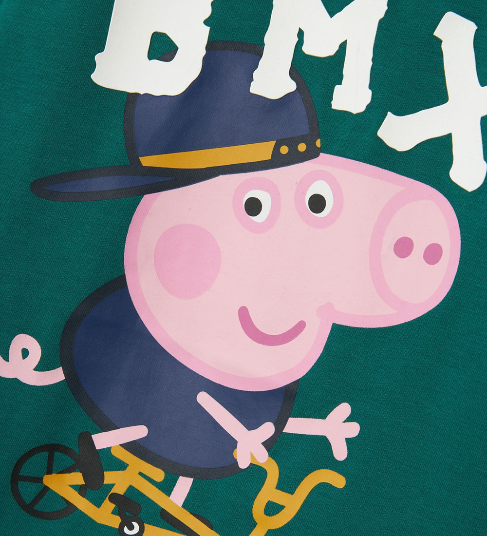 Name It Bluse - NmmJonin Peppa Pig - Antique Green