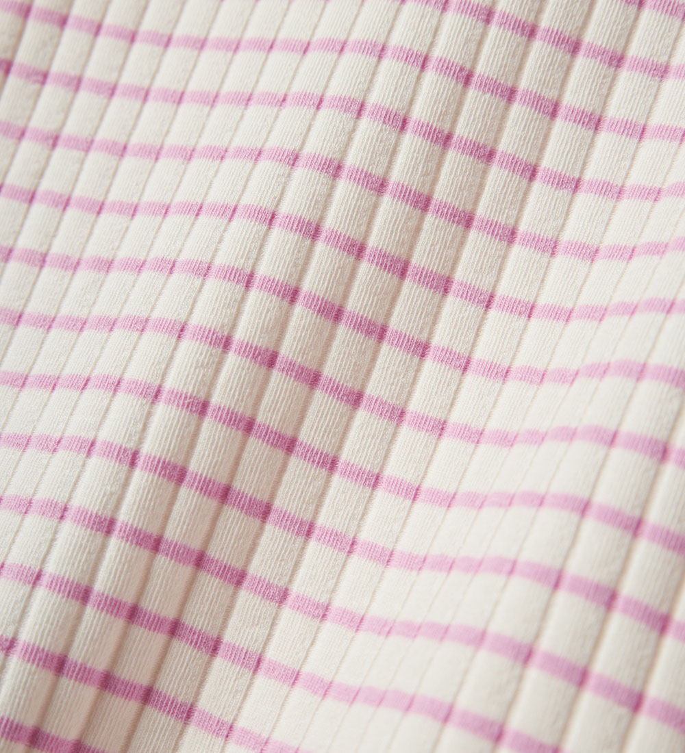 Name It Bluse - Rib - Cropped - NkfKalone - Jet Stream/Pastel La