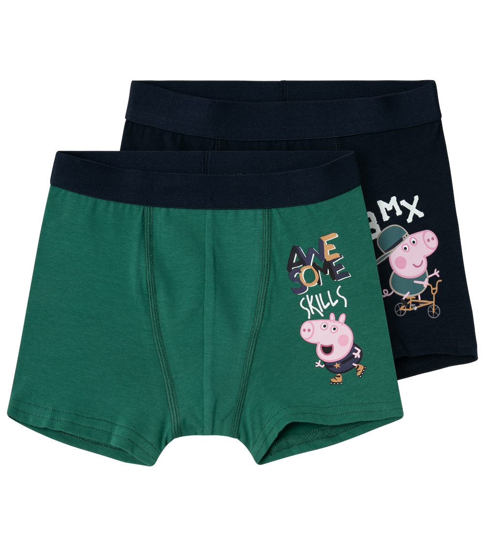 Name It Boxershorts - NmmJetsu Peppa Pig - 2-pak - Dark Sapphire
