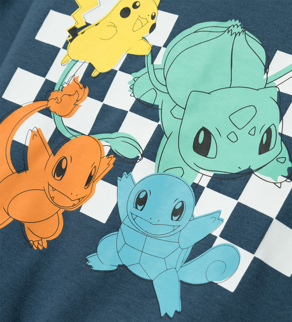 Name It Hættetrøje - Noos - NkmJister Pokemon - Dark Denim