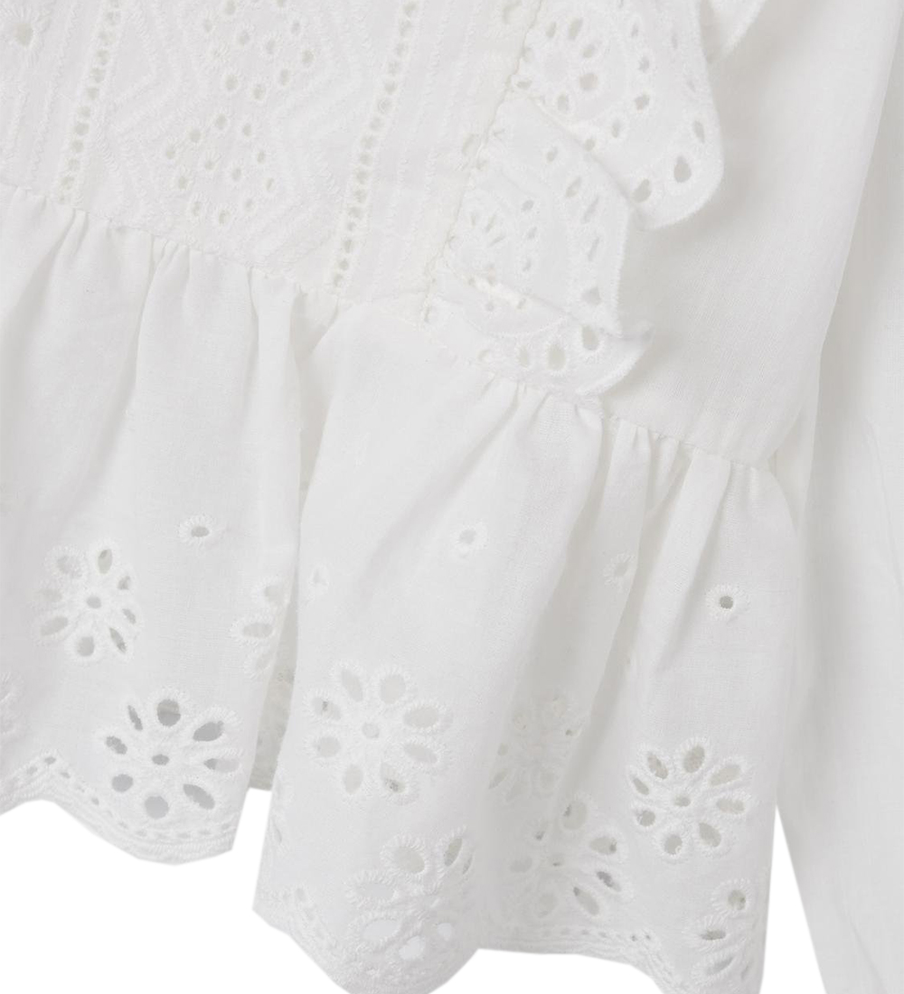 Name It Bluse - NkfKora - Bright White