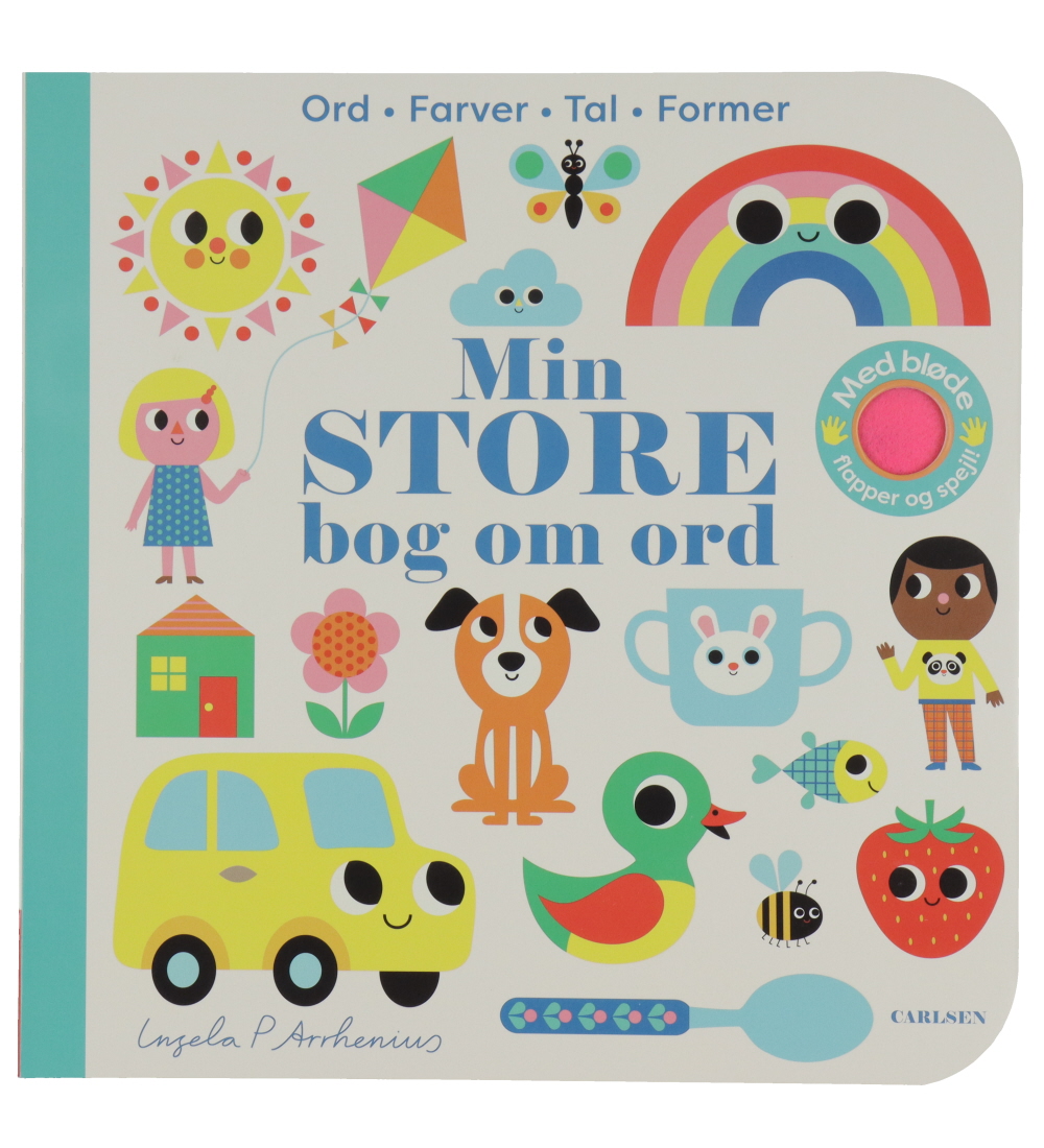 Forlaget Carlsen Billedbog m. Flapper - Min Store Bog om Ord - D