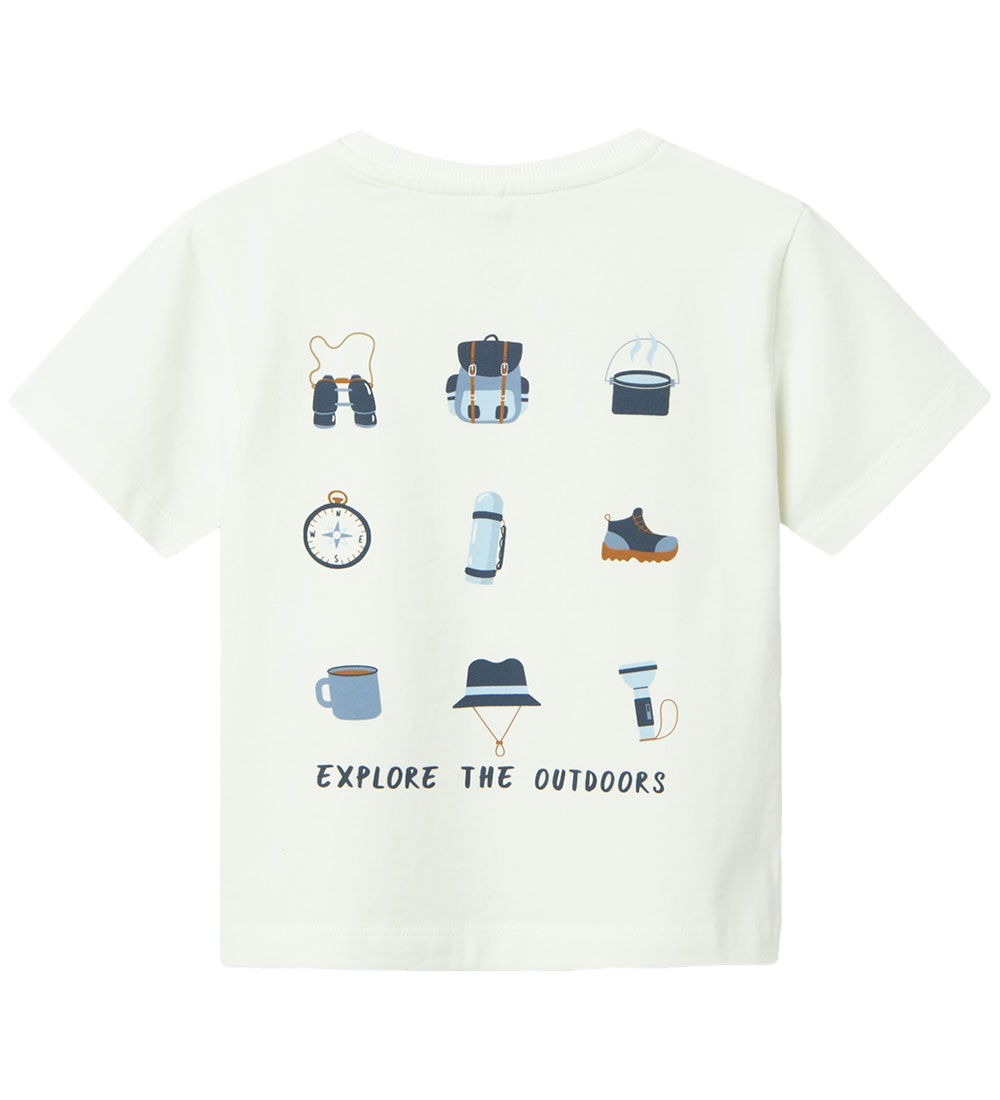 Name It T-shirt - NmmFinley - Jet Stream m. Print