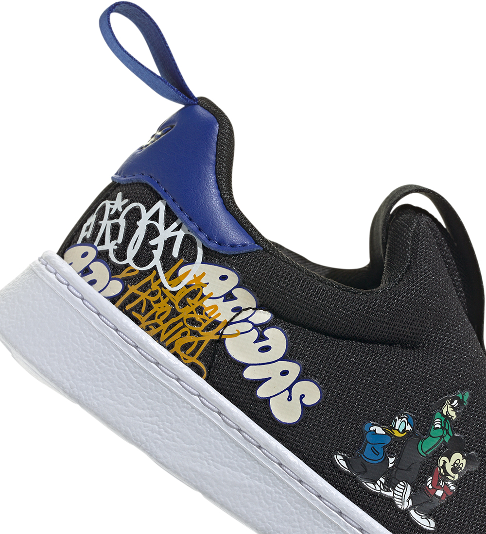 adidas Originals Sko - Superstar 360 I - Sort m. Print