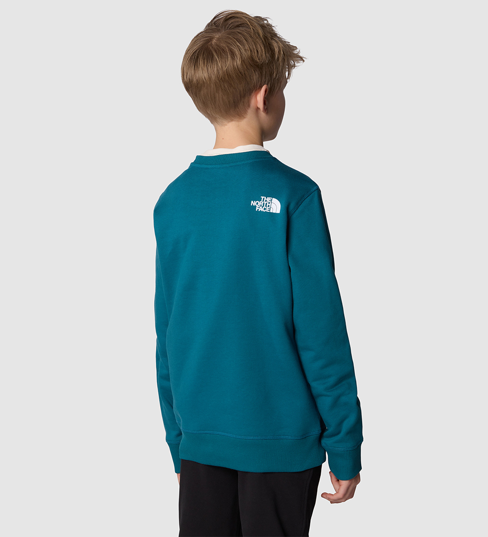 The North Face Sweatshirt - Redbox Crew - Blue Moss