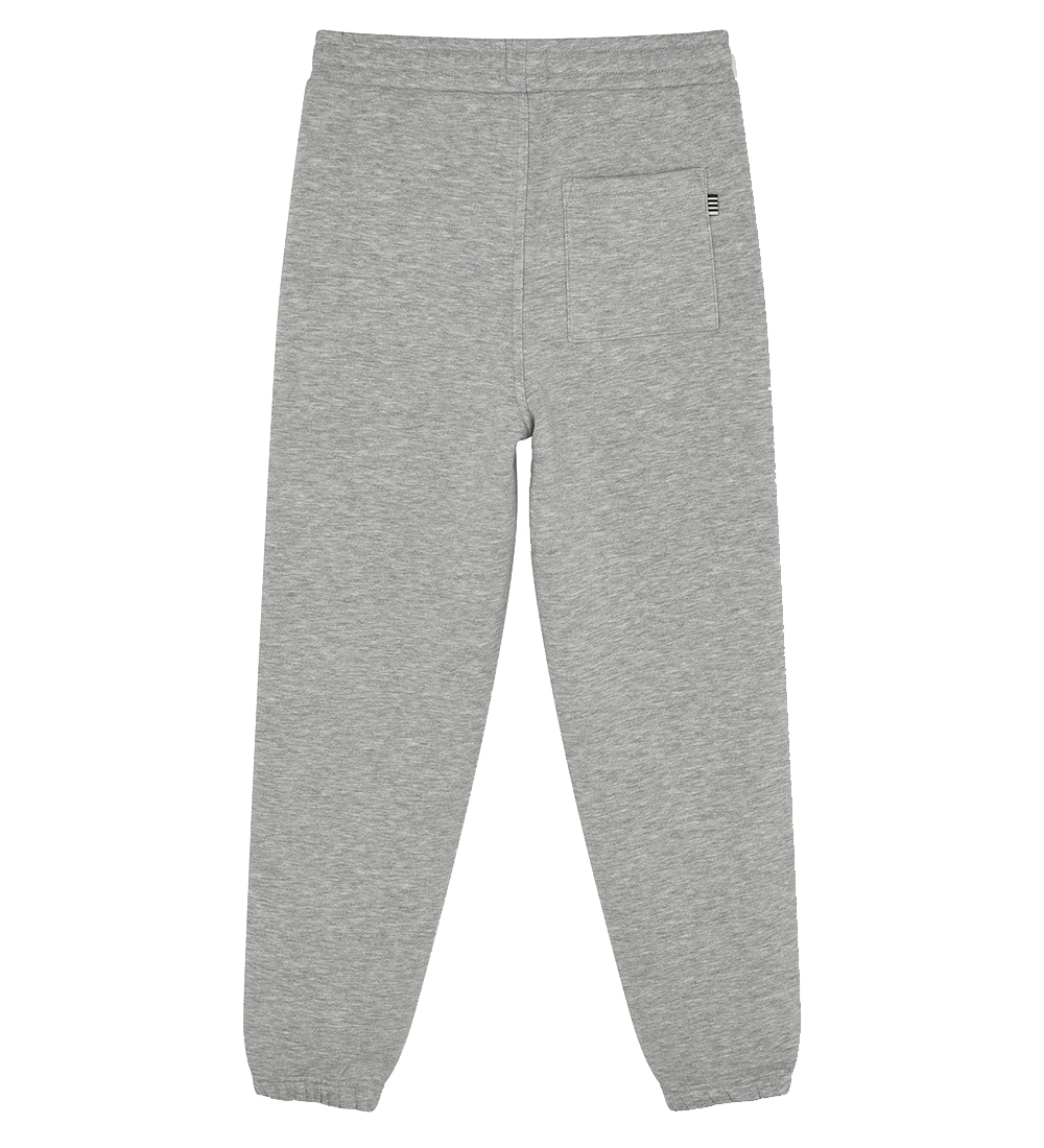 Mads Nørgaard Sweatpants -  Standard Pello - Grey Melange