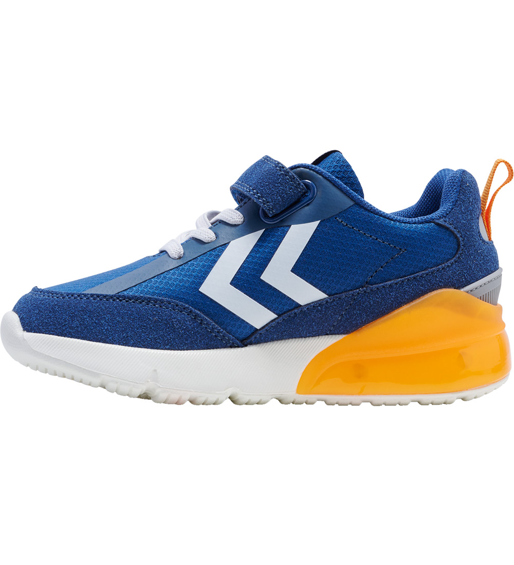 Hummel Sko m. Lys - Daylight JR - Blå/Gul