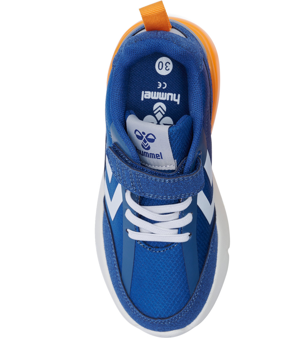 Hummel Sko m. Lys - Daylight JR - Blå/Gul