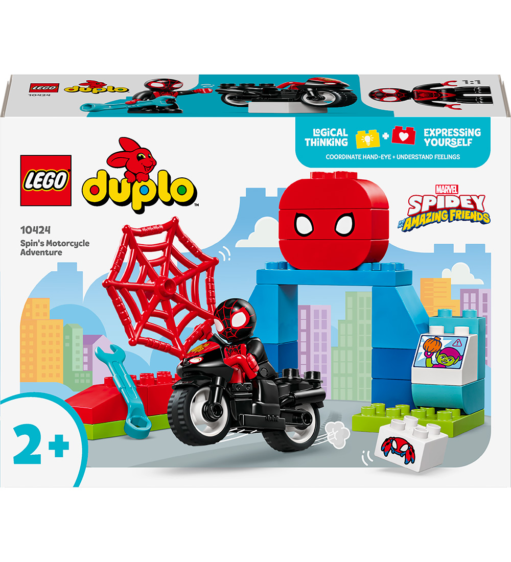 LEGO® DUPLO Marvel Spider-Man - Spins Motorcykeleventyr 10424 -