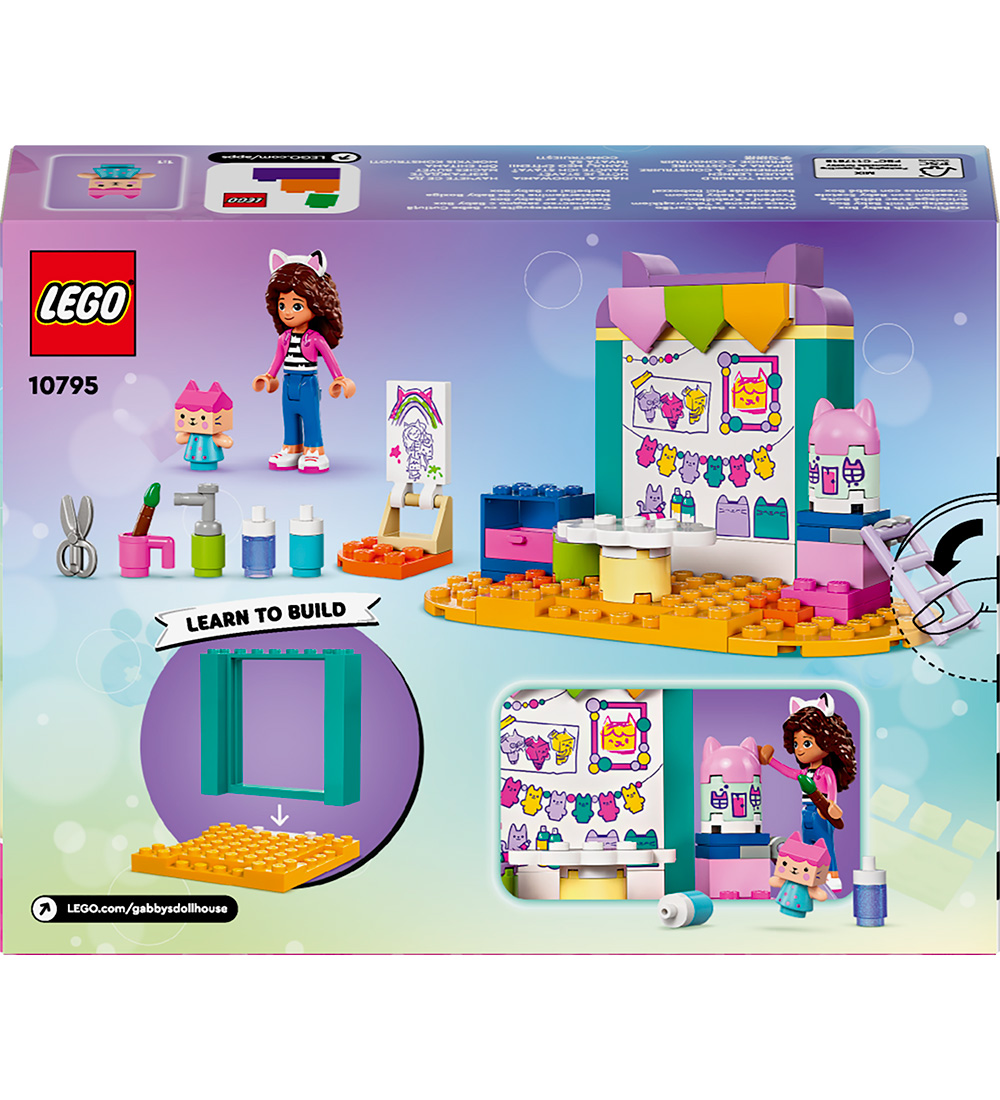 LEGO® Gabby's Dollhouse - Kreatid m. Æskebarn 10795 - 60 Dele