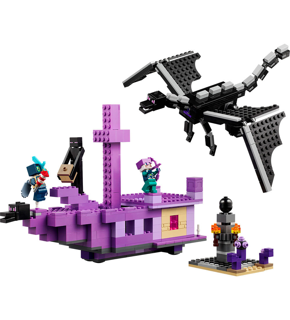 LEGO® Minecraft - Ender-dragen Og End-skibet 21264 - 657 Dele
