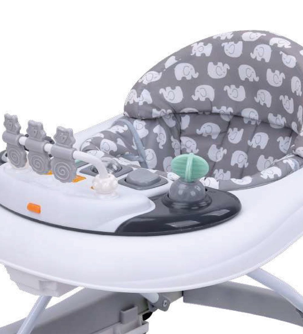BabyDan Gåvogn - Grå