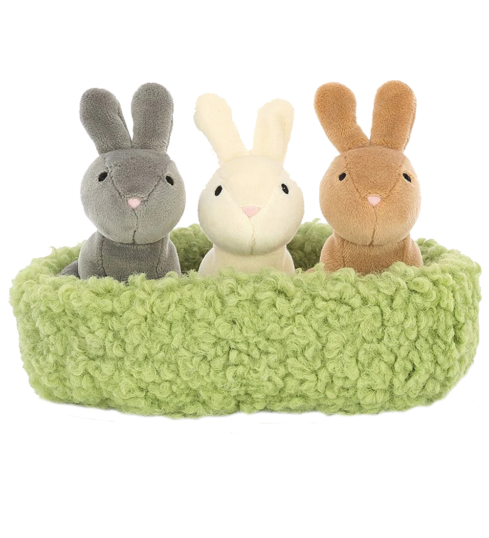 Jellycat Bamse - 16x14 cm - Nesting Bunnies