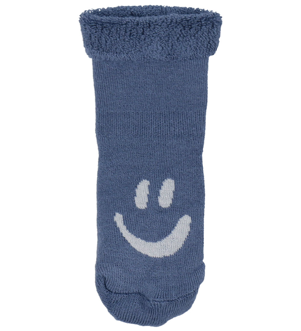 Molo Strømper - Bambus - 2-pak - Nodda - Dusty Blue