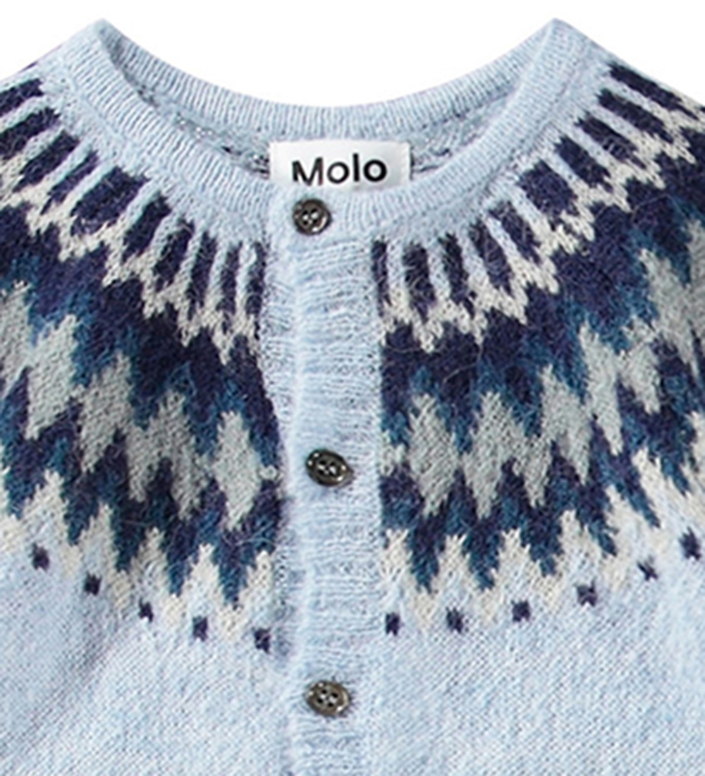 Molo Heldragt - Strik - Uld - Frej - Blue Hues