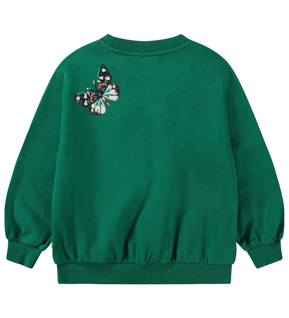 Molo Sweatshirt - Marika - Aventurine m. Palietter
