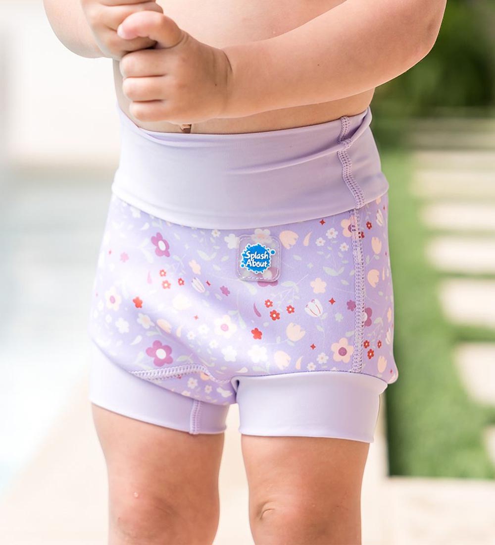 Splash About Blebadebukser - Happy Nappy New - Lilac Spring