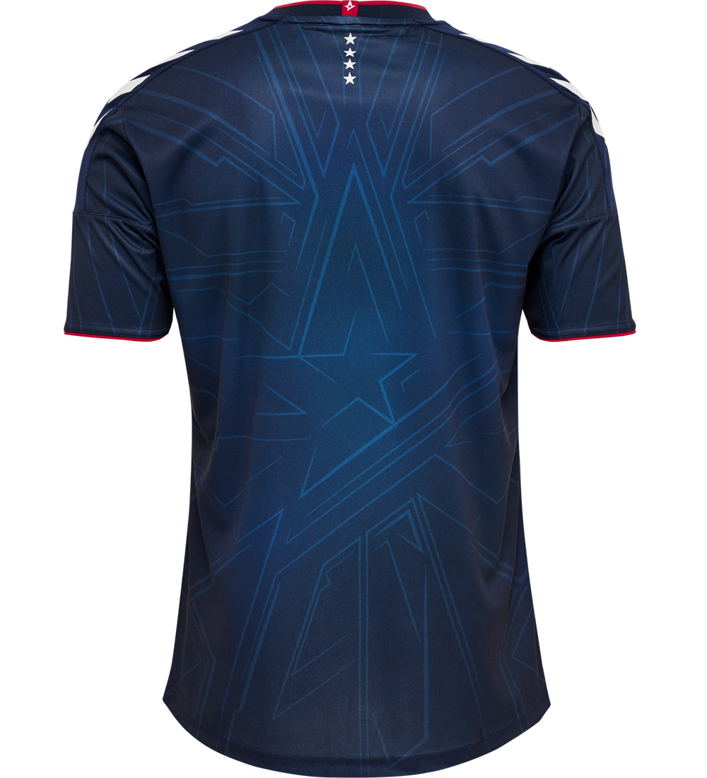 Hummel T-shirt - Astralis 21/22 Game Jersey - Marine/Sponsor