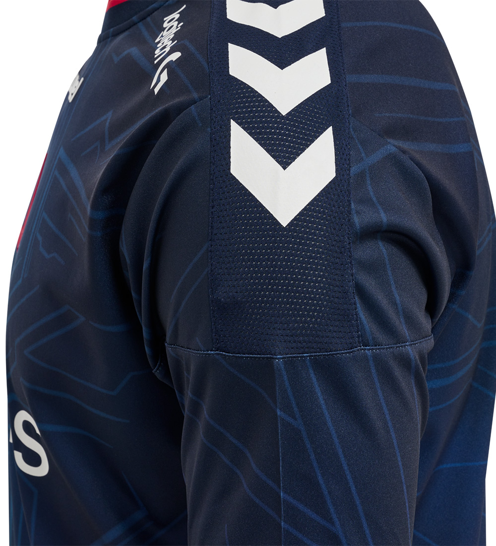 Hummel T-shirt - Astralis 21/22 Game Jersey - Marine/Sponsor