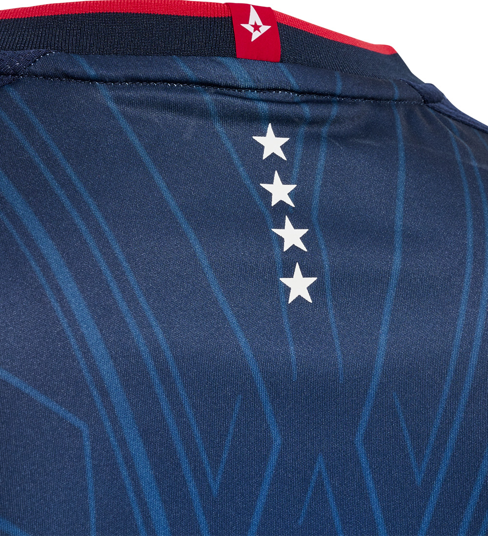 Hummel T-shirt - Astralis 21/22 Game Jersey - Marine/Sponsor