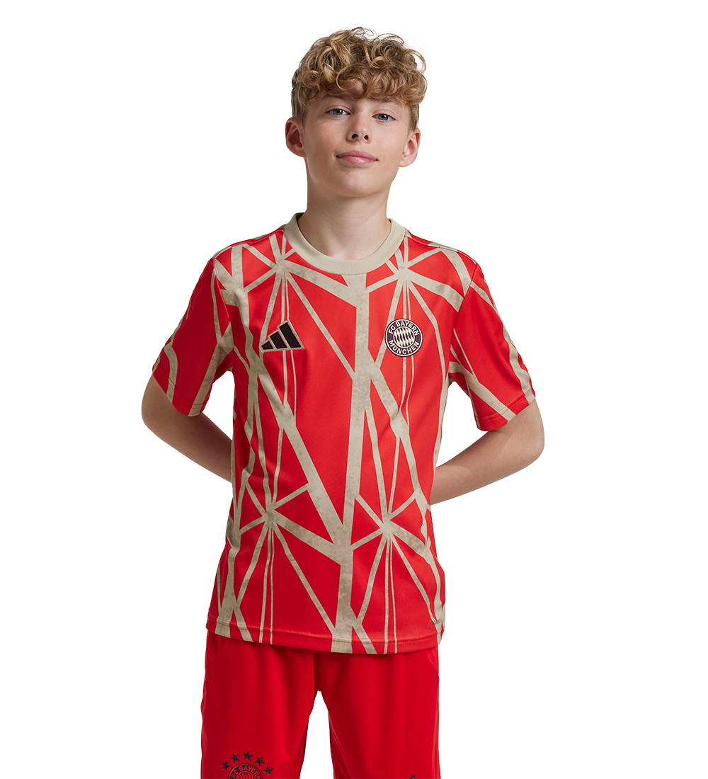 adidas Performance Fodboldtrøje - FCB Preshi Y - Rød