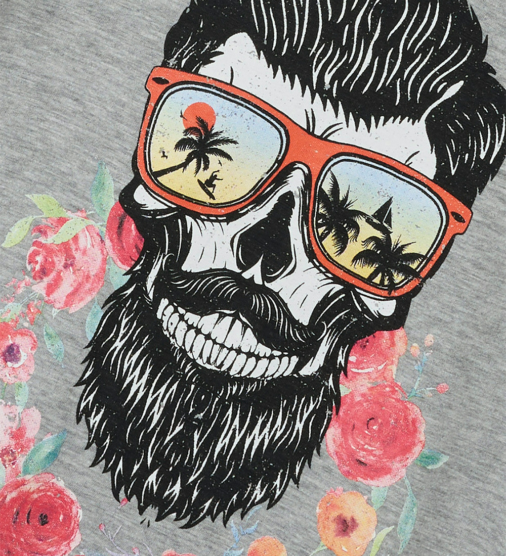 Name It T-shirt - NkmPfashion - Grey Melange