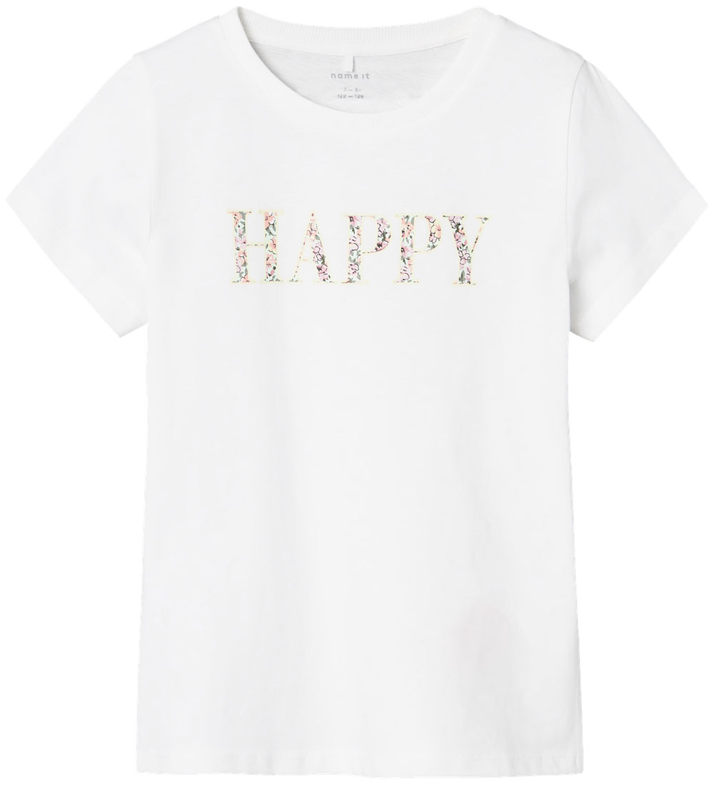 Name It T-shirt - NkfPhokate - Bright White